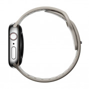 Nomad Sport Slim Band - силиконова каишка за Apple Watch 42мм, 44мм, 45мм, Ultra 49мм (светлосив) 3