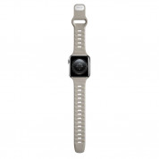 Nomad Sport Slim Band - силиконова каишка за Apple Watch 42мм, 44мм, 45мм, Ultra 49мм (светлосив) 8