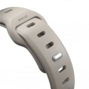 Nomad Sport Slim Band - силиконова каишка за Apple Watch 42мм, 44мм, 45мм, Ultra 49мм (светлосив) 5