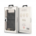 Guess 4G Charms Collection Hard Case - дизайнерски кожен кейс за Samsung Galaxy Z Flip 4 (сив) 4