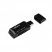 Natec All-in One Mini Card Reader USB-A 2.0 - четец за SD и microSD карти с USB 3.0 за компютри и лаптопи (черен) 1