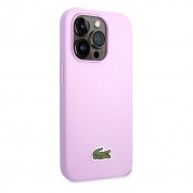Lacoste Iconic Petit Pique Logo Case for iPhone 14 Pro Max (purple) 2