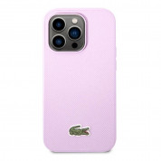 Lacoste Iconic Petit Pique Logo Case for iPhone 14 Pro Max (purple)