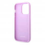 Lacoste Iconic Petit Pique Logo Case for iPhone 14 Pro Max (purple) 4