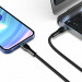 4smarts PremiumCord USB-C to Lightning Cable PD 12W - USB-C към Lightning кабел за Apple устройства с Lightning порт (100 см) (черен) 2