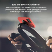 Belkin Magnetic Fitness Phone Mount - магнитна поставка за велоергометър или други фитнес уреди за iPhone с MagSafe (черен) 4