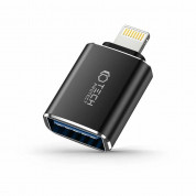 Tech-Protect Ultraboost Lightning to USB-A Adapter - адаптер от Lightning мъжко към USB-A женско за Apple устройства с Lightning порт (черен)