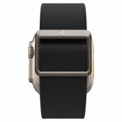 Spigen Lite Fit Ultra Watch Band - лека текстилна каишка за Apple Watch 42мм, 44мм, 45мм, Ultra 49мм (черен) 3