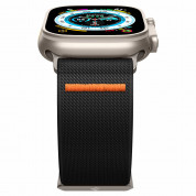 Spigen Lite Fit Ultra Watch Band - лека текстилна каишка за Apple Watch 42мм, 44мм, 45мм, Ultra 49мм (черен) 8