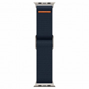 Spigen Lite Fit Ultra Watch Band - лека текстилна каишка за Apple Watch 42мм, 44мм, 45мм, Ultra 49мм (тъмносин) 6