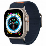 Spigen Lite Fit Ultra Watch Band - лека текстилна каишка за Apple Watch 42мм, 44мм, 45мм, Ultra 49мм (тъмносин)