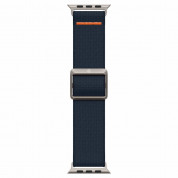 Spigen Lite Fit Ultra Watch Band - лека текстилна каишка за Apple Watch 42мм, 44мм, 45мм, Ultra 49мм (тъмносин) 4