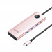 Orico 10in1 Multifunction USB-C 4K Hub (PW11-10P-RG-EP) - мултифункционален хъб за свързване на допълнителна периферия за компютри и лаптопи с USB-C порт (розово злато) 1