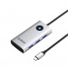 Orico 6in1 Multifunction Docking Station USB-C Hub (PW11-6PR-SV-EP) - USB-C хъб за свързване на допълнителна периферия за компютри и лаптопи с USB-C порт (сребрист) 1