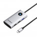 Orico 5in1 Multifunction Docking Station USB-C Hub (PW11-5P-SV-EP) - USB-C хъб за свързване на допълнителна периферия за компютри и лаптопи с USB-C порт (сребрист) 1