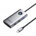 Orico 5in1 Multifunction Docking Station USB-C Hub (PW11-5P-GY-EP) - USB-C хъб за свързване на допълнителна периферия за компютри и лаптопи с USB-C порт (тъмносив) 1