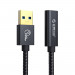 Orico USB-A to USB-C Extension Cable (ACF31-10-BK-BP) - удължителен кабел USB-A мъжко към USB-C женско (100 см) (черен) 1