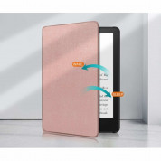 Tech-Protect Smartcase - кожен кейс за Amazon Kindle Paperwhite 5 (2021) (розов) (bulk) 2
