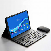 Tech-Protect SmartCase and Bluetooth Keyboard - кожен калъф и безжична блутут клавиатура за Lenovo Tab M10 10.1 3rd Gen (2022) (черен) 3