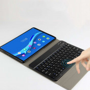 Tech-Protect SmartCase and Bluetooth Keyboard - кожен калъф и безжична блутут клавиатура за Lenovo Tab M10 10.1 3rd Gen (2022) (черен) 4
