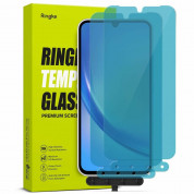 Ringke Tempered Glass Screen Protector Case Friendly 2 Pack - 2 броя стъклени защитни покрития за дисплея на Samsung Galaxy A34 5G (прозрачен)