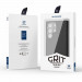 Dux Ducis Grit Faux Leather Case - дизайнерски кожен кейс за Samsung Galaxy S23 Ultra (черен) 4