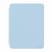Baseus Minimalist Series Magnetic Protective Case - полиуретанов калъф с отделящ се кейс за iPad Pro 12.9 M2 (2022), iPad Pro 12.9 M1 (2021), iPad Pro 12.9 (2020) (син) 2