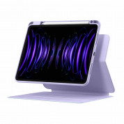 Baseus Minimalist Series Magnetic Protective Case for iPad Pro 12.9 M2 (2022), iPad Pro 12.9 M1 (2021), iPad Pro 12.9 (2020) (purple)