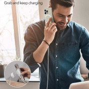 ESR Halolock Shift Magnetic MagSafe Wireless Charging Stand 15W - настолна поставка за безжично зареждане на iPhone с MagSafe (бял)	 6