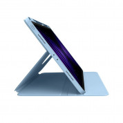 Baseus Minimalist Series Magnetic Protective Case - полиуретанов калъф с отделящ се кейс за iPad Air 5 (2022), iPad Air 4 (2020), iPad Pro 11 M2 (2022), iPad Pro 11 M1 (2021), iPad Pro 11 (2020), iPad Pro 11 (2018) (син) 4