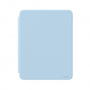 Baseus Minimalist Series Magnetic Protective Case - полиуретанов калъф с отделящ се кейс за iPad 9 (2021), iPad 8 (2020), iPad 7 (2019) (син) 2