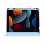 Baseus Minimalist Series Magnetic Protective Case - полиуретанов калъф с отделящ се кейс за iPad 9 (2021), iPad 8 (2020), iPad 7 (2019) (син) 1