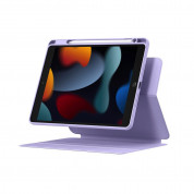 Baseus Minimalist Series Magnetic Protective Case - полиуретанов калъф с отделящ се кейс за iPad 9 (2021), iPad 8 (2020), iPad 7 (2019) (лилав)