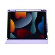 Baseus Minimalist Series Magnetic Protective Case - полиуретанов калъф с отделящ се кейс за iPad 9 (2021), iPad 8 (2020), iPad 7 (2019) (лилав) 1