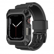 Kingxbar Watch Strap and Case CYF134 for Apple Watch 45mm (black)