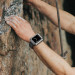 Kingxbar Watch Strap and Case CYF134 - удароустойчив алуминиев кейс от най-висок клас с вградена каишка за Apple Watch 45мм (сребрист) 9