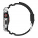 Kingxbar Watch Strap and Case CYF134 - удароустойчив алуминиев кейс от най-висок клас с вградена каишка за Apple Watch 45мм (сребрист) 5