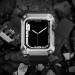 Kingxbar Watch Strap and Case CYF134 - удароустойчив алуминиев кейс от най-висок клас с вградена каишка за Apple Watch 45мм (сребрист) 7
