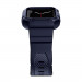 Kingxbar 2in1 Watch Strap and Case CYF537 - удароустойчив TPU кейс с вградена каишка за Apple Watch 44мм, 45мм (син) 10