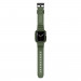 Kingxbar 2in1 Watch Strap and Case CYF106 - удароустойчив TPU кейс с вградена каишка за Apple Watch 40мм, 41мм (зелен) 9
