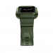 Kingxbar 2in1 Watch Strap and Case CYF106 - удароустойчив TPU кейс с вградена каишка за Apple Watch 40мм, 41мм (зелен) 10