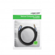 Ugreen AV118 Audio Extension Cable - удължителен аудио кабел 3.5 mm женско към 3.5 mm мъжко (200 см) (син)  12