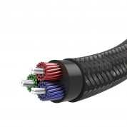 Ugreen AV118 Audio Extension Cable - удължителен аудио кабел 3.5 mm женско към 3.5 mm мъжко (200 см) (син)  5