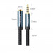 Ugreen AV118 Audio Extension Cable - удължителен аудио кабел 3.5 mm женско към 3.5 mm мъжко (100 см) (син)  12
