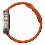Nomad Sport Band - силиконова каишка за Apple Watch 42мм, 44мм, 45мм, Ultra 49мм (оранжев) 2