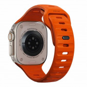 Nomad Sport Band - силиконова каишка за Apple Watch 42мм, 44мм, 45мм, Ultra 49мм (оранжев) 1