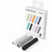Stoyobe Apple Pencil Silicone Holder Grip Set - 3 броя силиконов грип за Apple Pencil, Apple Pencil 2 (черен, сив, бял) 7