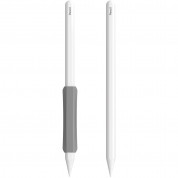 Stoyobe Apple Pencil Silicone Holder Grip Set (black, grey, white) 1