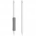 Stoyobe Apple Pencil Silicone Holder Grip Set - 3 броя силиконов грип за Apple Pencil, Apple Pencil 2 (черен, сив, бял) 2