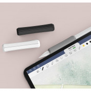 Stoyobe Apple Pencil Silicone Holder Grip Set (black, grey, white) 5